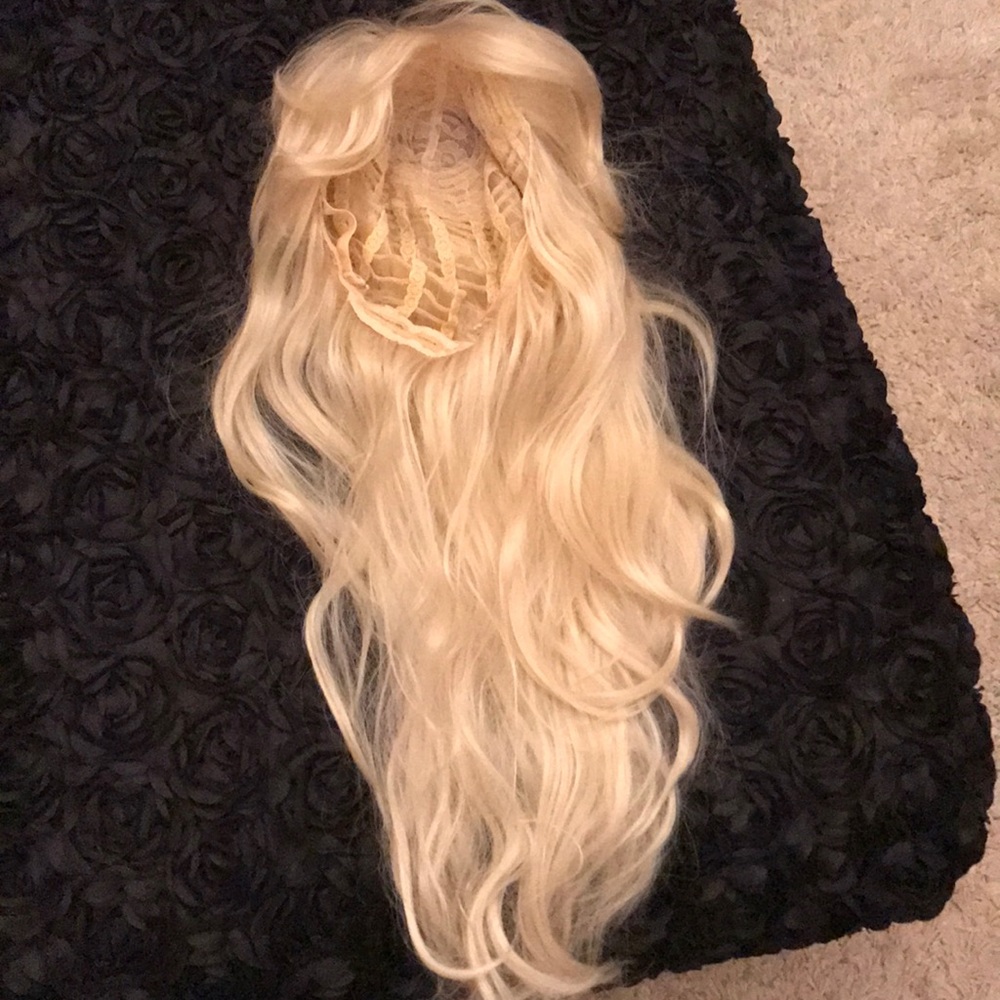 Blonde costume wig